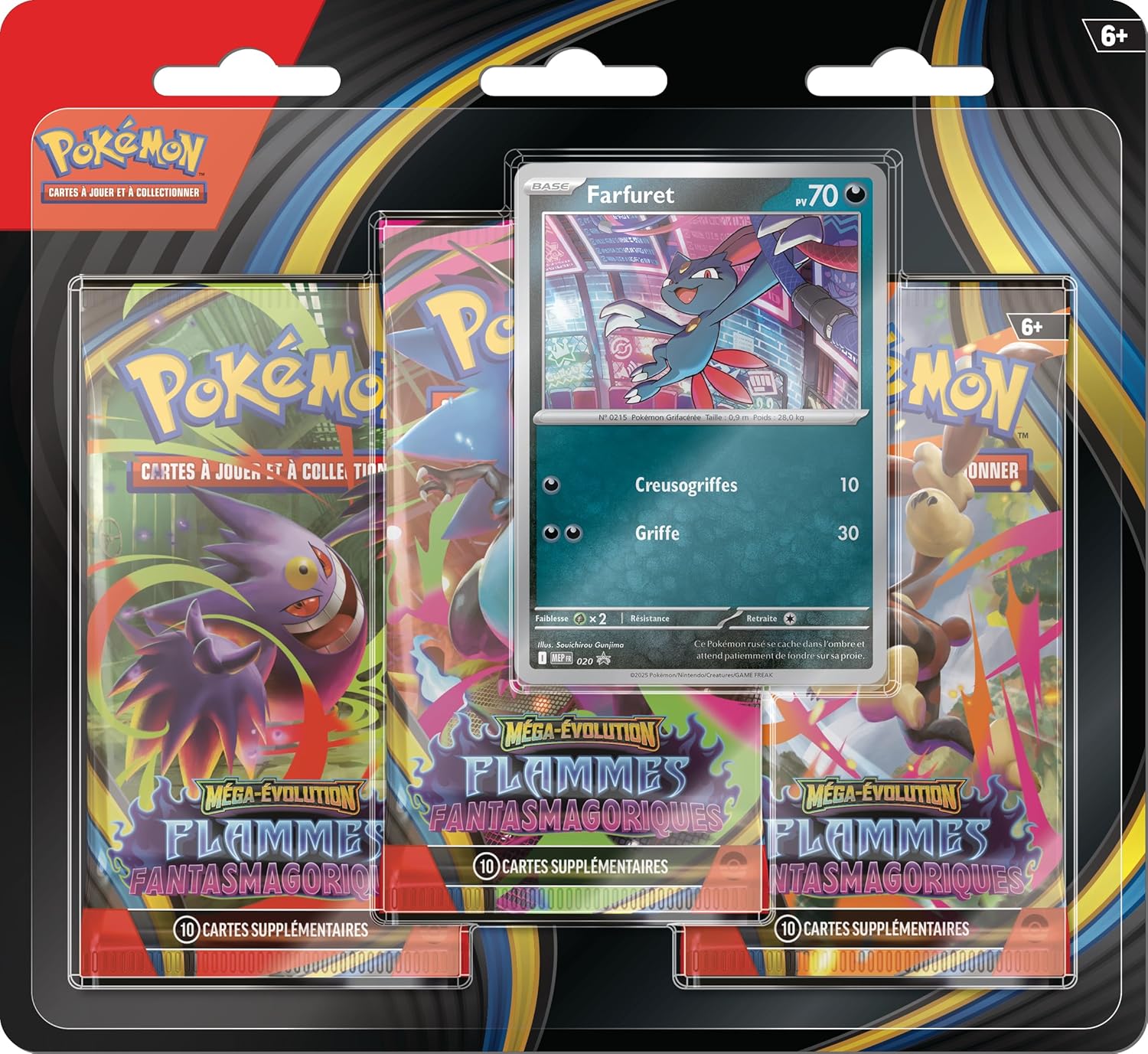 Blister 3-Pack de Flammes Fantasmagoriques: Farfuret